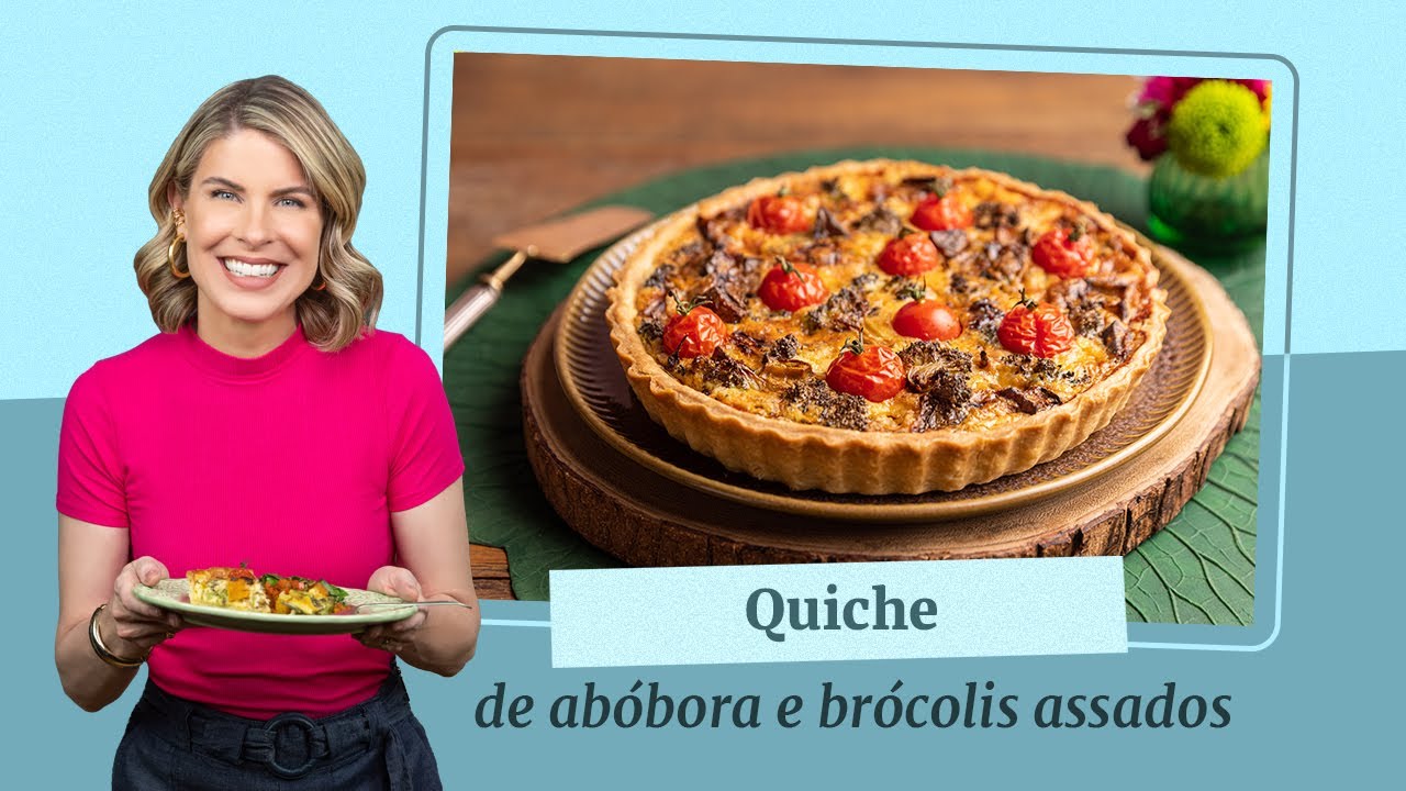 Dramas Culinários | Quiche de abóbora e brócolis assados