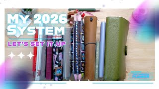 Setting Up My 2026 Planners! Functional, Creative & Social Media Systems