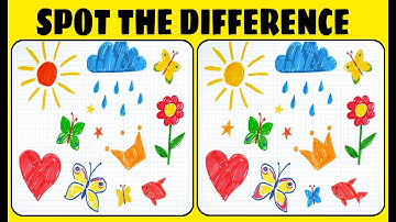Find The Difference puzzle no- 146|{SPOT THE DIFFERENCE}
