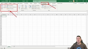 02 - Excel VBA Fundamentals - Activate Excel Developer Tab and VBE Window