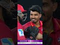 Haider Cleans Up Russell! Timber 💥🔥#ADKRvDC #DPWorldILT20 #AllInForCricket M3Y1J