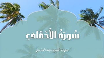 سورة الاحقاف | بصوت الشيخ سعد الغامدي | Surah Al-Ahqaf | Saad Al-Ghamdi