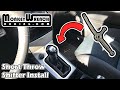 Installing A Short Throw Shifter In My Corolla!