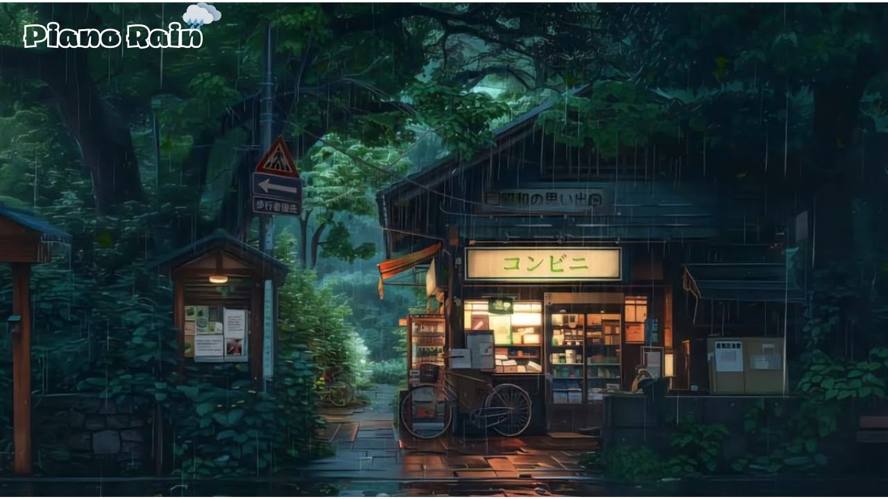 Best Way To Study Effectively With Gentle Rain And Relaxing Piano Music For Peak Productivity