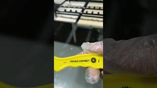 Horse hay knife