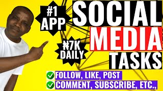 Best App to Earn Money by Doing Social Media Tasks in 2024 (Nigeria) screenshot 2