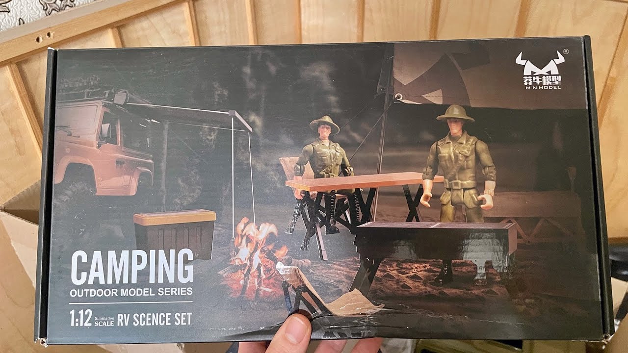 ✅ Кемпинг для моделей MN и WPL. Аксессуары для моделей