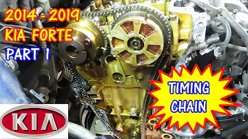 2014-2019 Kia Forte Timing Chain Replacement - Part 1