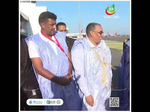 وصول رئيس الجمهورية محمد ولد الشيخ الغزواني إلى العاصمة الأنغولية لواندا