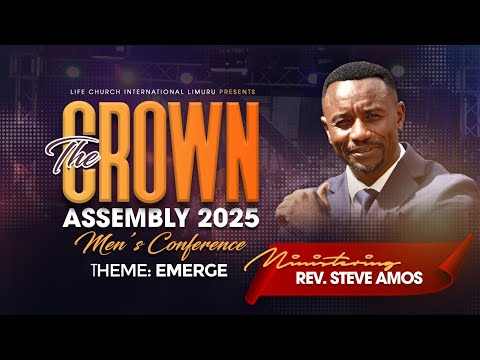 CROWN ASSEMBLY 2025|| RECLAIMING IDENTITY,AUTHORITY AND LEGACY || REV STEVE AMOS || 14-06-2025
