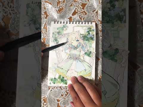 CLOVERコラージュ🍀.*【作業動画】【ASMR】 #asmr #scrapbooking #journaling #コラージュ #コラージュノート