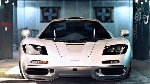 NFS Unbound - McLaren F1 1994 | Engine And Customization Showcase