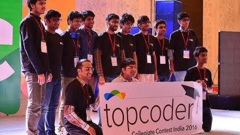 2017 Topcoder Collegiate Contest India