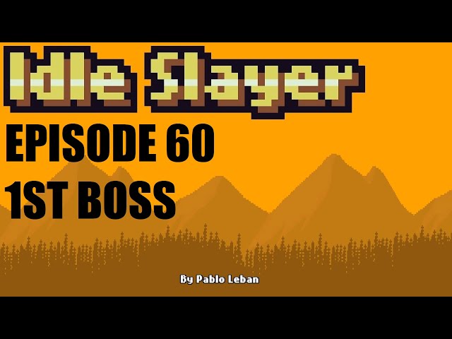 Idle Slayer - How to unlock the boss battle 