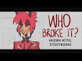 Who broke it? | Hazbin Hotel storyboard