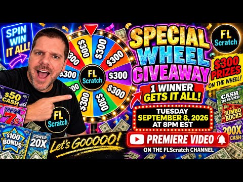 Thank you all for donating and likening and sharing all my videos! Special wheel giveaway.