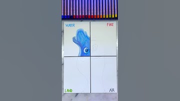 DrawinG WADE as DiFFerenT ELeMEnTs! 💧