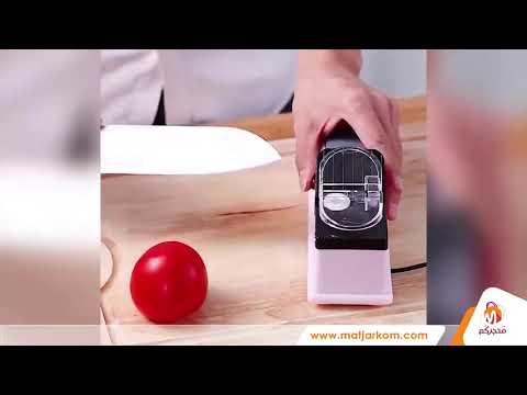 فيديو تجربة اداة شحذ سكاكين المطبخ USB
