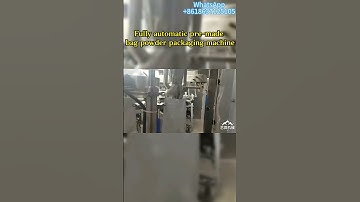 Fully automatic pre-made bag powder packaging machine, suitable for various powder filling