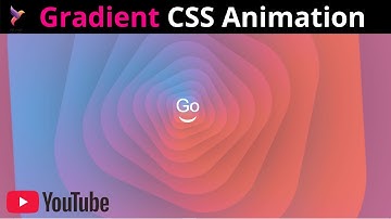 Create background gradient animation using HTML5 CSS3