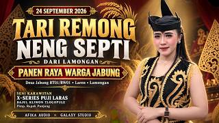 LIVE TARI REMONG NENG SEPTI DARI LAMONGAN DALAM RANGKA PANEN RAYA JABUNG LAREN LAMONGAN