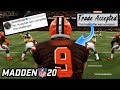 Madden 20 Impossible Franchise Ep. 1 | This NFL QB challenged me to a franchise. I accepted.