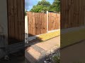 New fence, instant privacy! Built to last by Initial Driveway Installations. 🔒 #Fencing #Garden