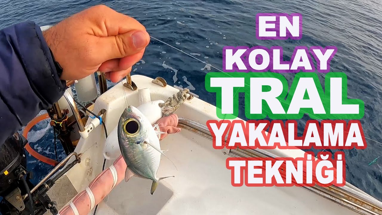 Tral Balığı Yakalamanın En Kolay Yolu...Bu Yöntemle Yemlik Balık Yakalamak Çocuk Oyuncağı...