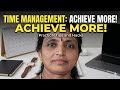 Time management(Brian tracy)Walk in the track, presented By Padma.