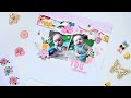 Perfectly You 12x12 Scrapbook Layout | The Unscrapped Bundle of Joy