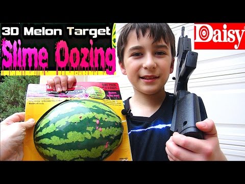 Daisy Oozing Melon Watermelon 3D Shooting Target with Robert-Andre!