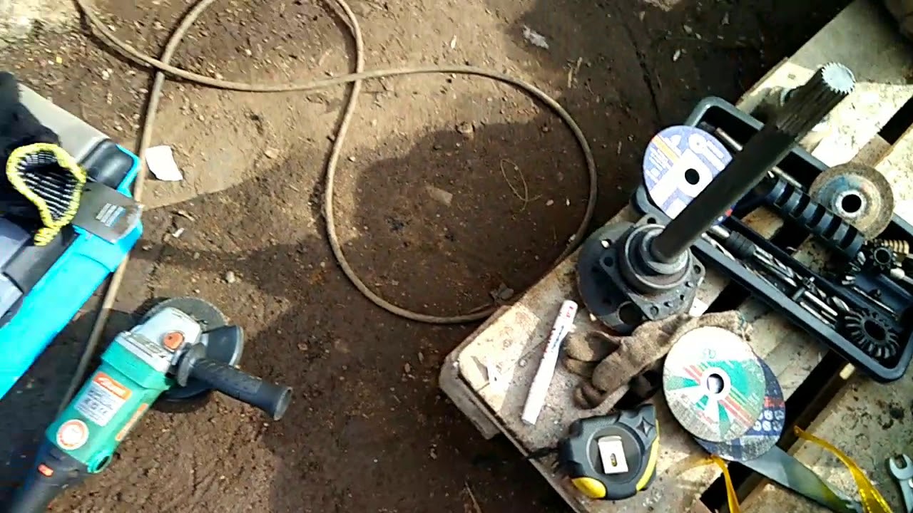 Нарезка шлицов на полуоси ваз - YouTube