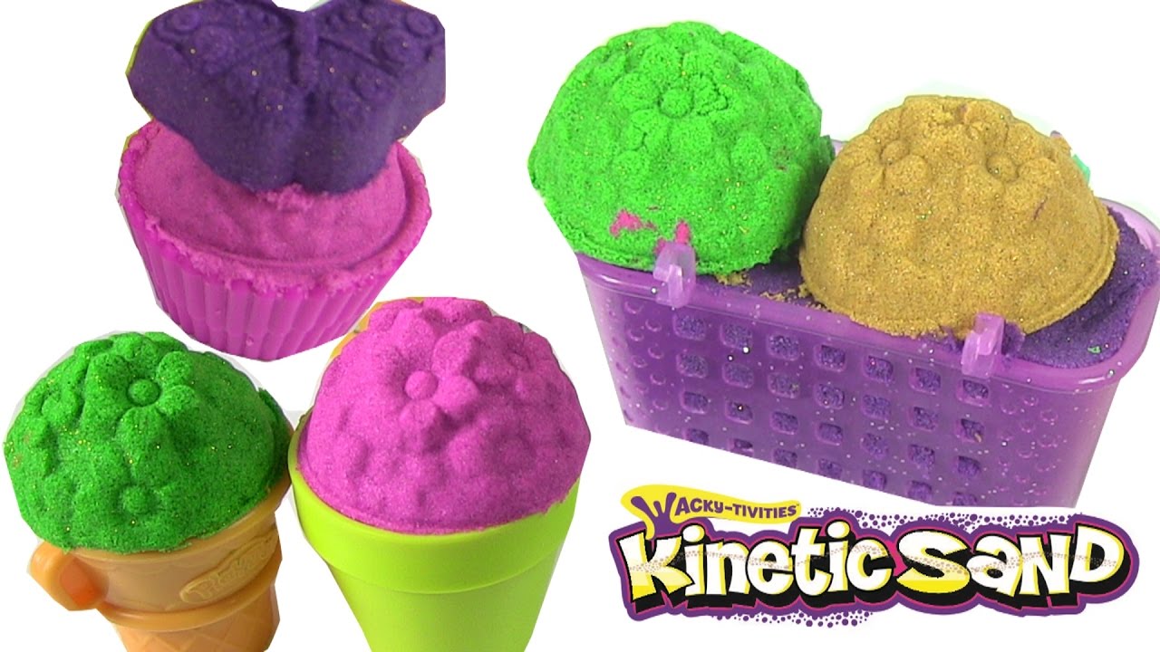 kinetic sand butterfly garden