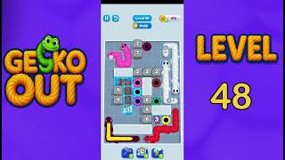 Gecko Out Level 48 Solution | Step by Step Walkthrough