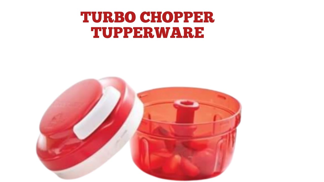 TURBO CHOPPER TUPPERWARE YouTube