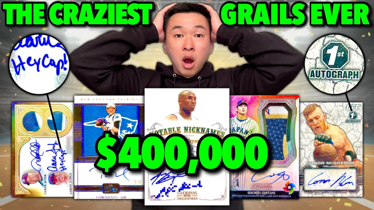 THIS INSANE $400,000 SPORTS CARD HAUL CONTAINS THE CRAZIEST UNSEEN GRAILS EVER! 😱🔥