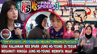 🔴BISIKAN MEGA MEMANG BIJAK‼️ Teguran Megawati Ke Jung Ho Young Masuk Akal | RED SPARK VS PINK SPIDER