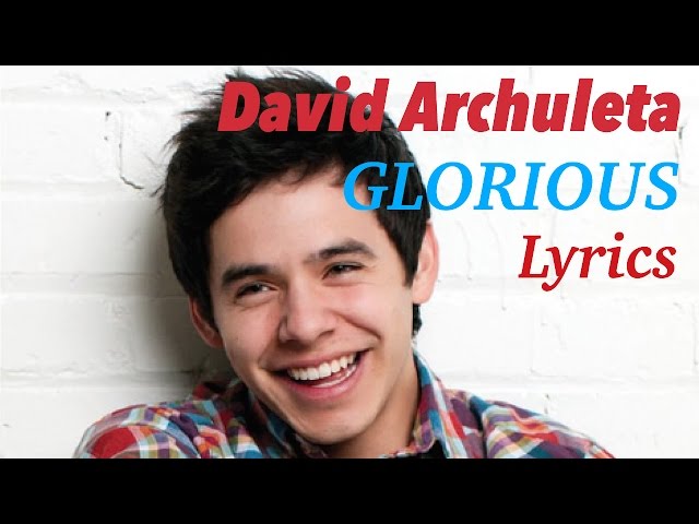 David Archuleta - 'Glorious' (Official Lyric Video) As Seen in 'Meet the Mormons' class=