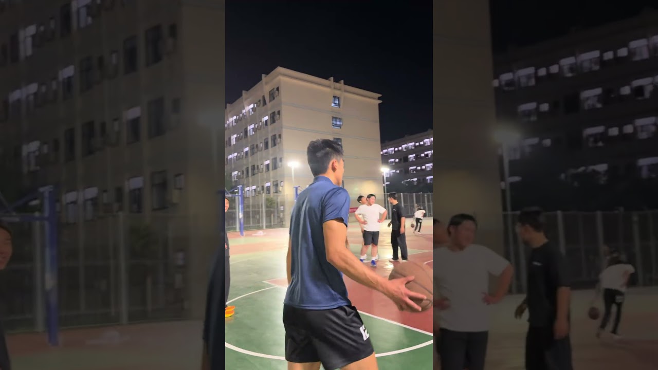 當扣將遇到路人在自己面前秀彈跳時... #basketball #籃球