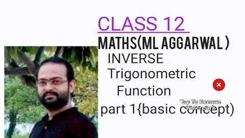 Class 12 //maths #(ML AGGARWAL )#inverse trigonometry function exercise 2.1 # BY ABHISHEK