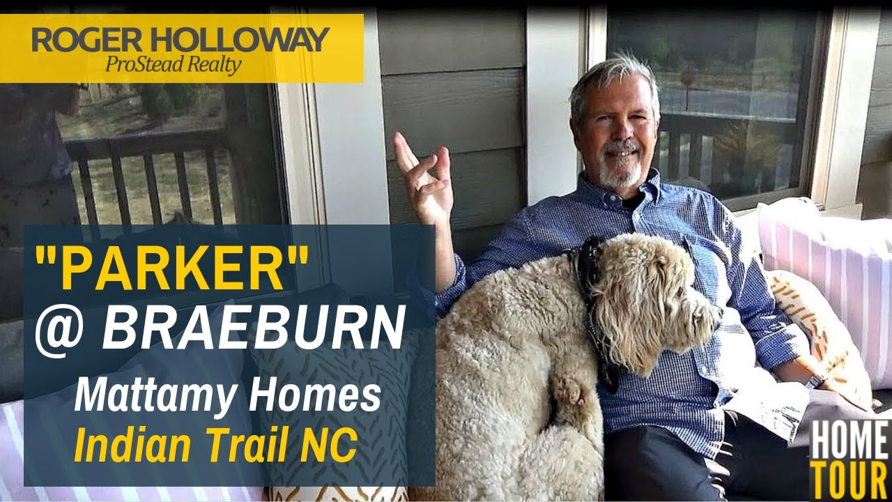PARKER Model Home in Indian Trail NC's Braeburn [Mattamy Homes] YouTube