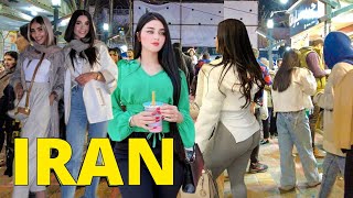 Tehran city nightlife walk 😍Iran vlog night walking tour 2024