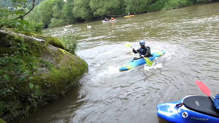 Splat Rock on the River Wye