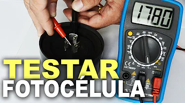 Como testar fotocélula Exatron?