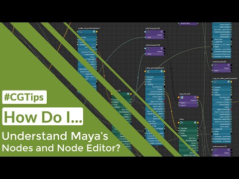 #CGTip | How Do I Understand Maya's Nodes & Node Editor?