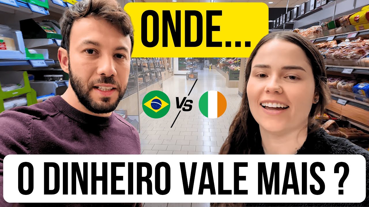 Supermercado na Irlanda vs Brasil: Vale a Pena Morar Fora?