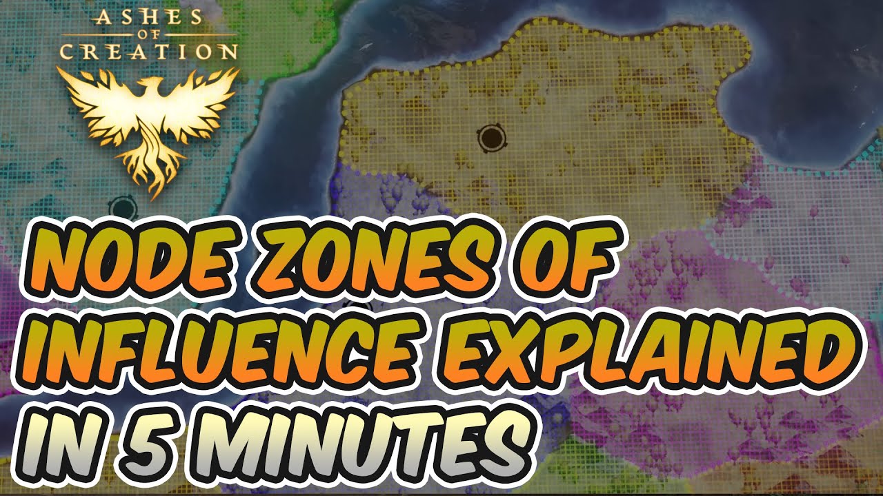 Ashes of Creation Node Mayors and Zones of Influence (IN UNDER 5 MINUTES)