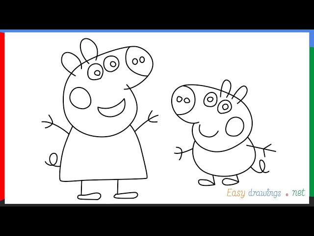 Como Desenhar a Peppa Pig - (How to Draw Peppa Pig) - SLAY DESENHOS #105 