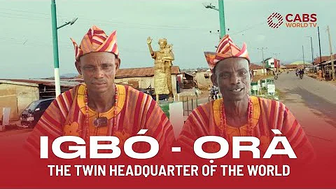 NIGERIA: The Mystery of Igbo Ora - World's Twin Capital | 🇳🇬
