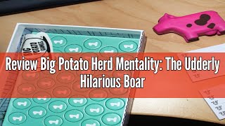 Review Big Potato Herd Mentality: The Udderly Hilarious Board Game | Fun for The Whole Family